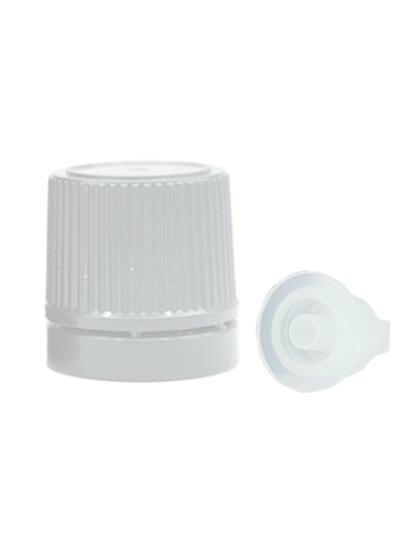 18MM - Type 3 - White-Dropper Cap with Small Hole Dropper Set